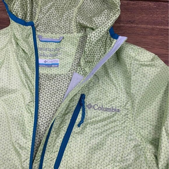 columbia omni wick evap wicking accelerated shell. Size XS. Neon green/yellow. - Picture 2 of 9